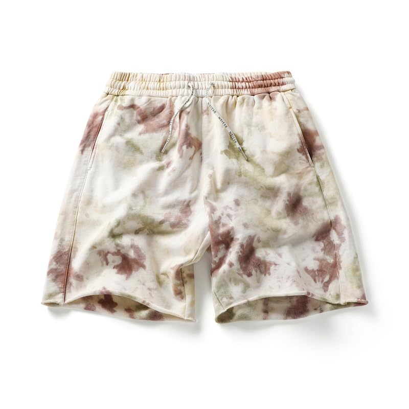 M cravate teinte en vert short jogging hommes original outdoor