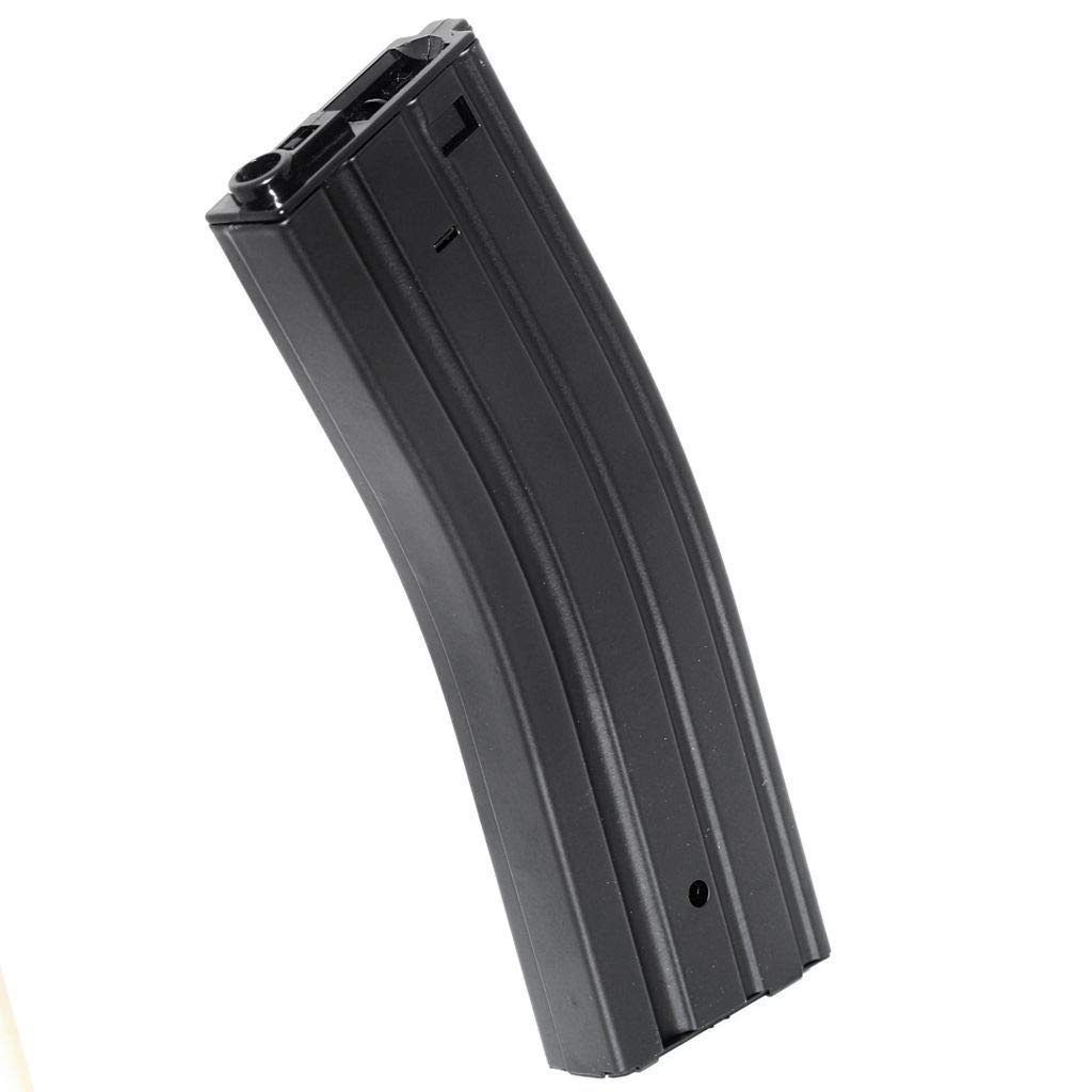 Airsoft Softair 500rd Hi-Cap Mag Magazin für G&P ICS Classic Army Tokyo Marui M4 M16 Serie AEG Schwarz