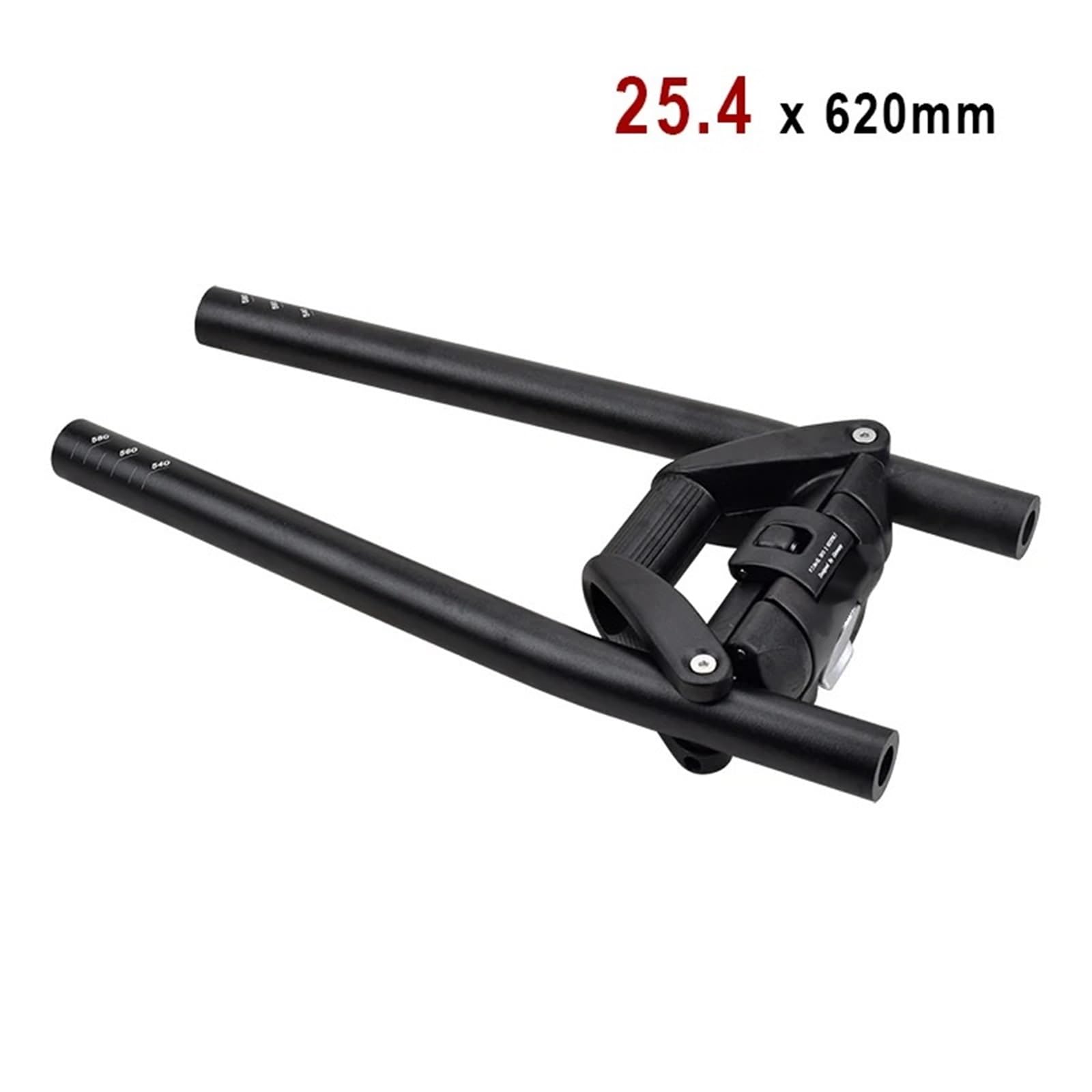 Guidon Pliable for VTT Et Trottinette Acrobatique – Alliage D'aluminium, 25,4/31,8 × 620/680 Mm,Accessoires