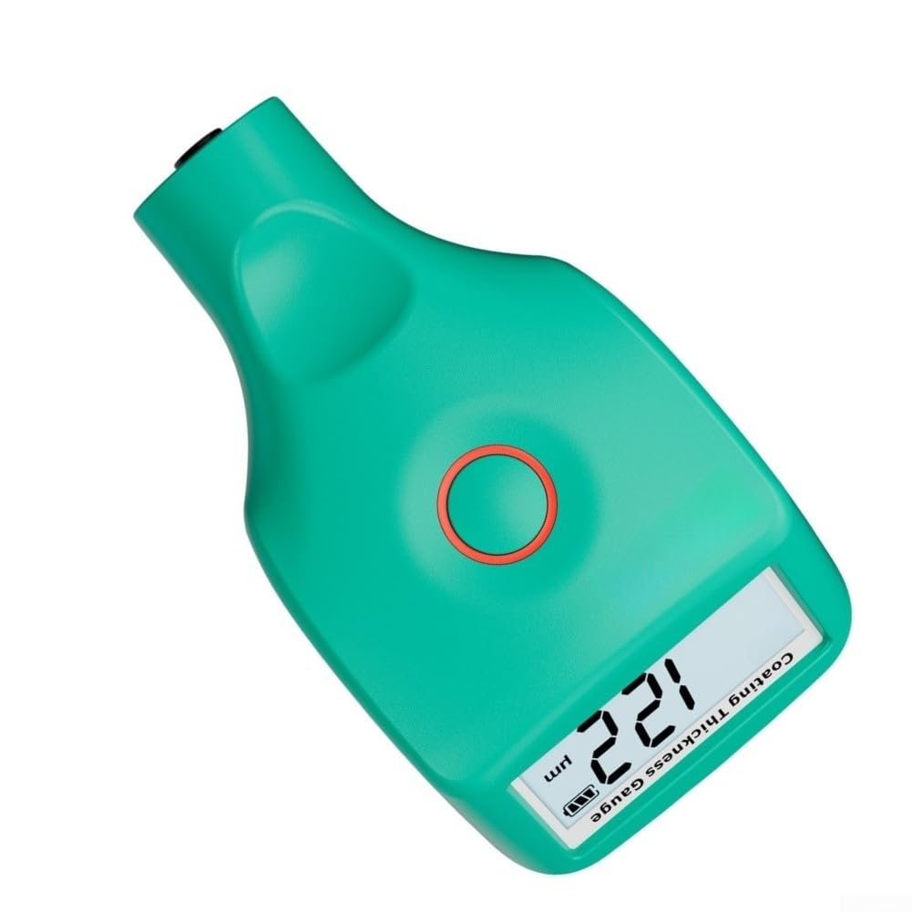 Schichtdickenmessgerät mit LCD Display Grün Orange für akku Schichtdickenmessgerät(orange)