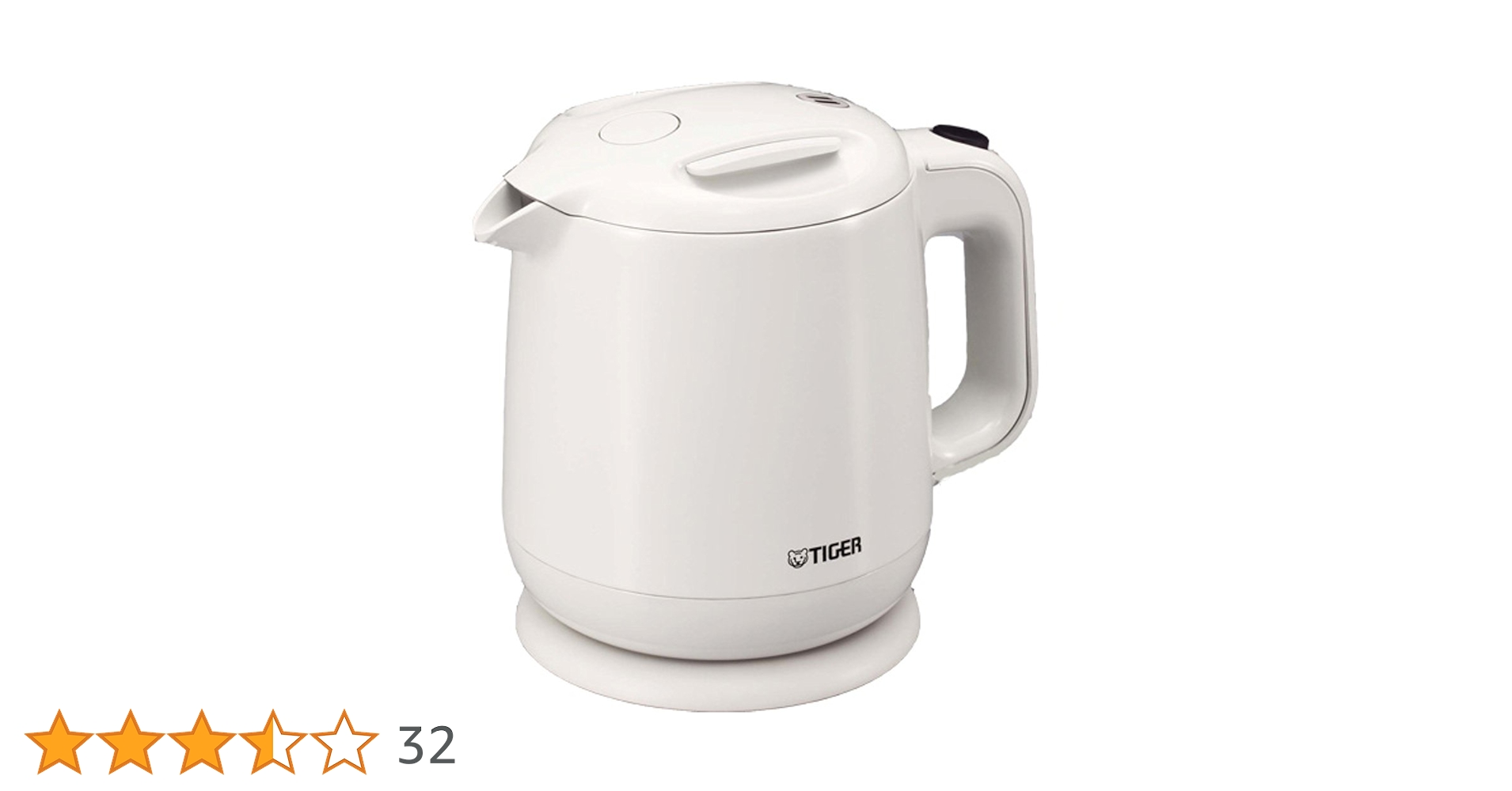 Amazon | 飲みたいときにサッと沸く! TIGER 電気ケトル 0.8L