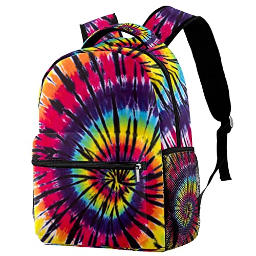 Mochila para portátil ergonómica con estampado de teñido anudado para evitar dolores en tus viajes