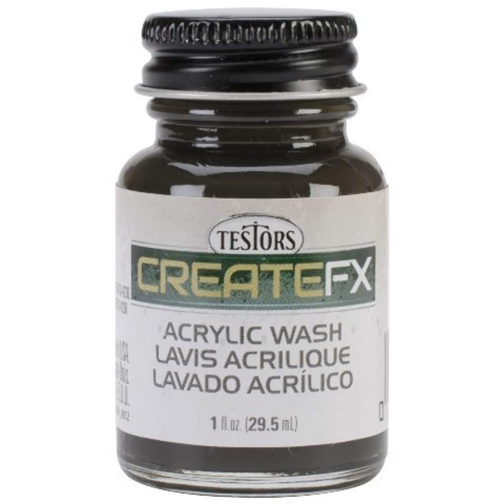 Createfx Acrylic Wash 1oz-Black