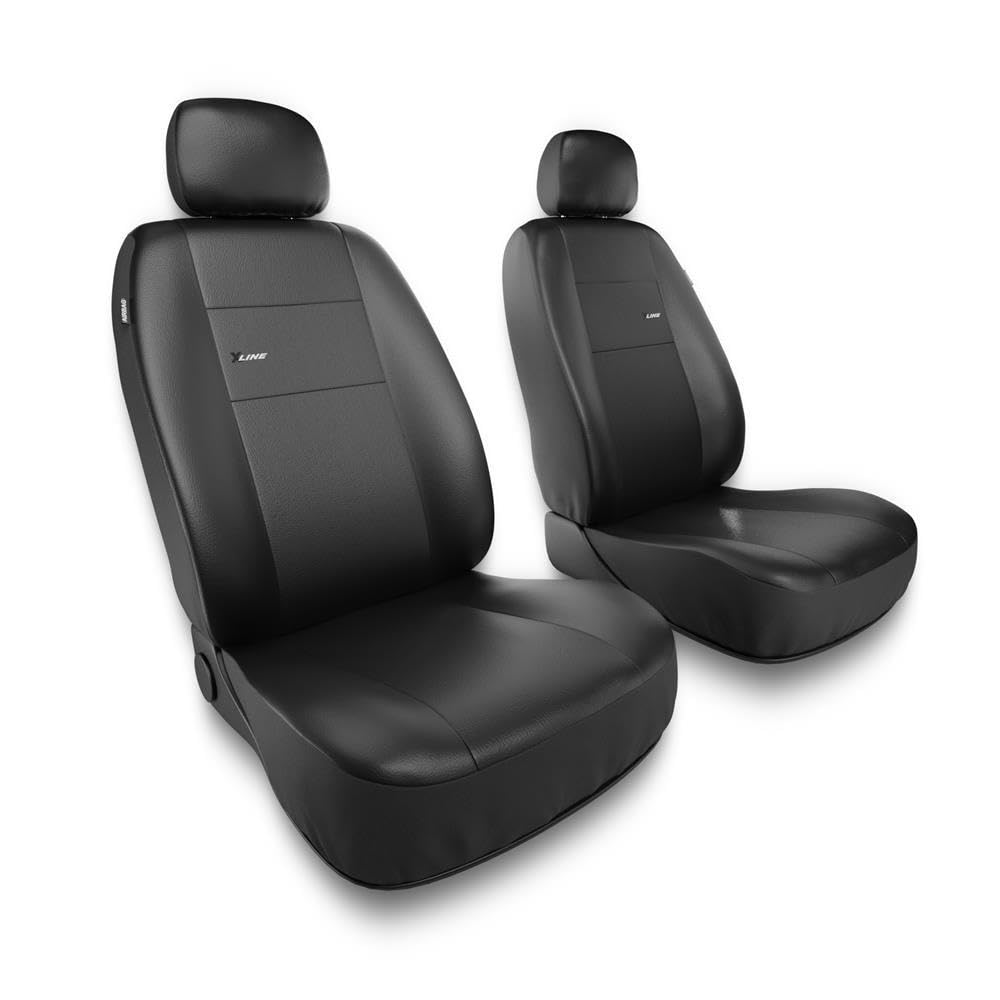 Mossa Housses siège adaptées pour Toyota Hilux VI VII VIII 1998-. 2XL-B