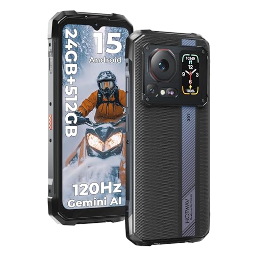 HOTWAV Cyber 16 Pro Rugged Smartphone Android 15-24GB+512GB/2TB TF/Octa-core Telefono