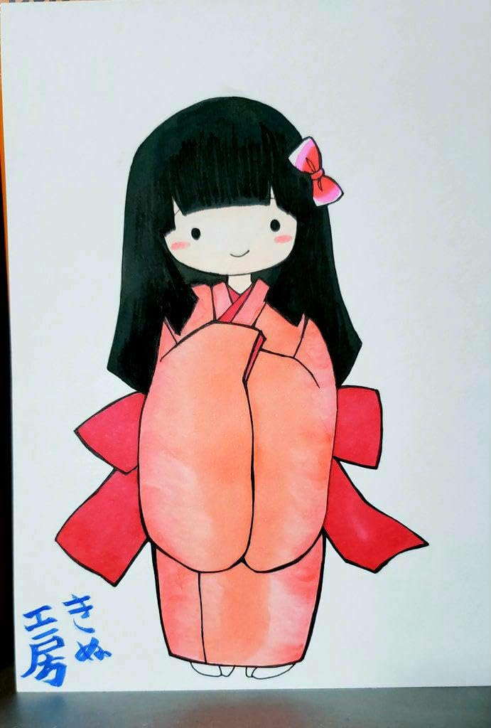Amazon.co.jp: 縁起物 女の子 座敷わらし 座敷童子 直筆 自筆 1点もの Amazon.co.jp: 縁起物 女の子 座敷わらし 座敷童子 直筆 自筆 1点もの