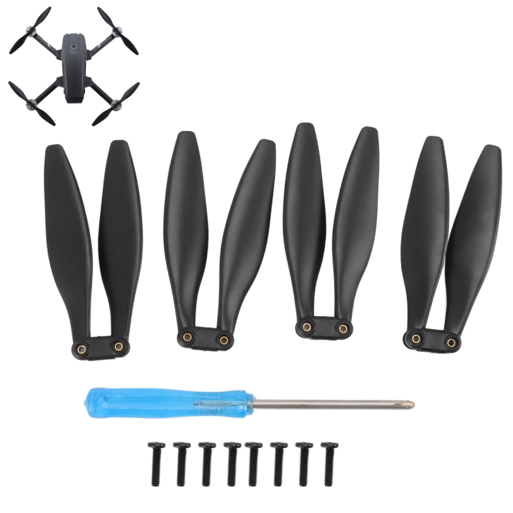 ZAWELIYO 2 Pair Drone Propeller for Holy Stone HS720 HS720E, PC Material Drone Propeller Blades Accessories with Replacement Parts