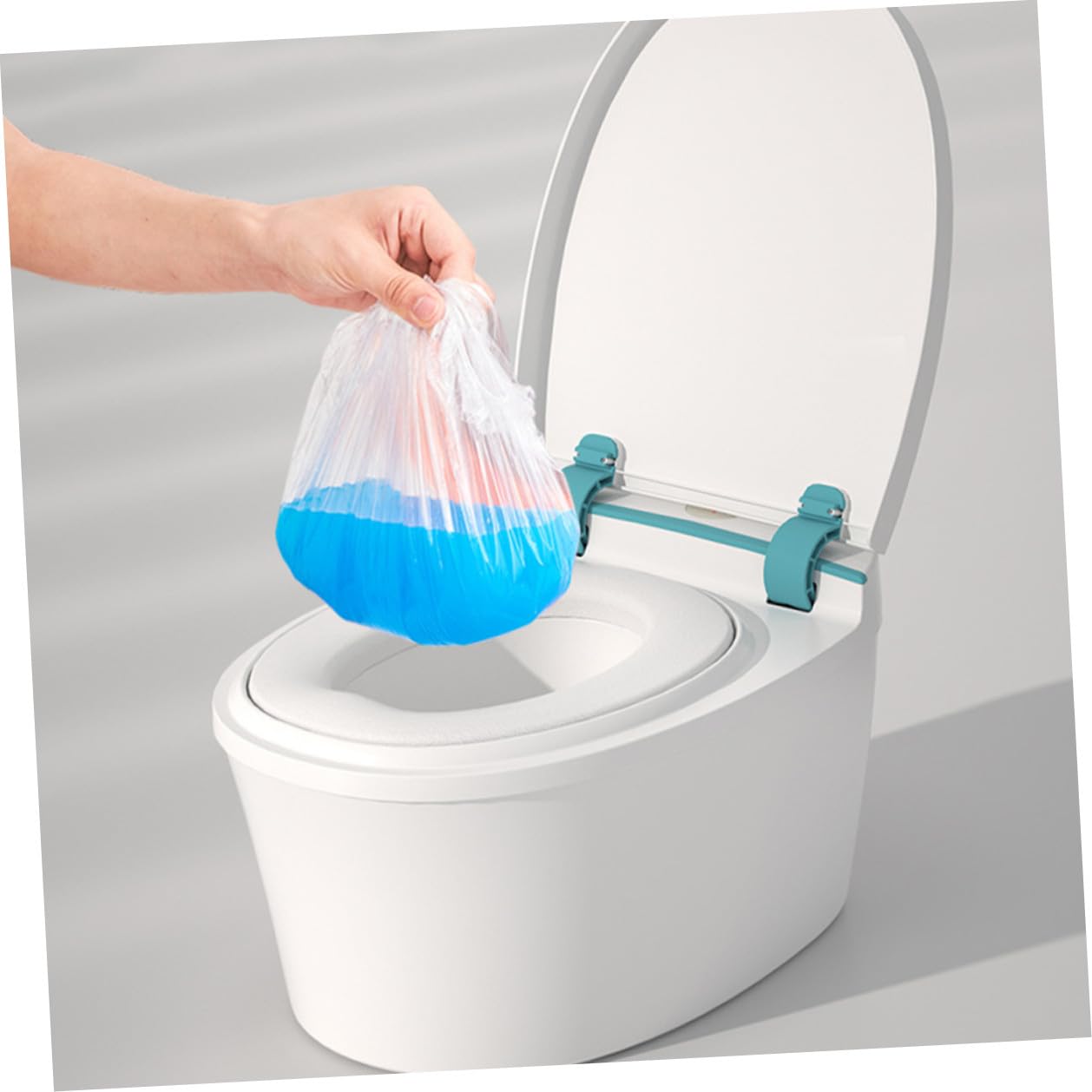 Töpfchen für Kleinkinder Realistisches Design Tragbar für Reisen aus Robustem Pp-material mit Weichem Sitz für Komfort Herausnehmbarer Einsatz für Einfache Reinigung