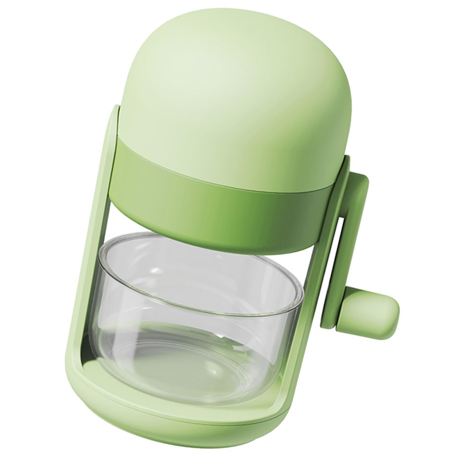 Tsophreniq Manual Ice Shaver with Hand Crank Smooth Process for Cool Treats Light and Compact Design Lightweight Ice Crusher