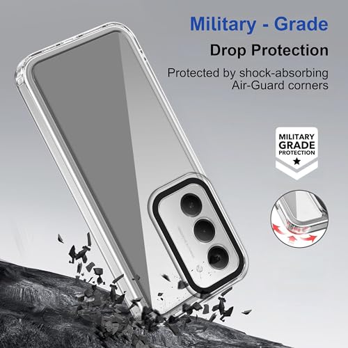 Image of Zapcase Back Case Cover for Mi Redmi 15 5G | Compatible for Mi Redmi 15 5G Back Cover | Case Cover with Camera Protection | (TPU + PC | Transparent)