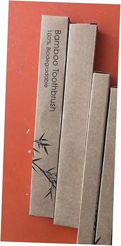 Miniatura 8 de Healifty Cepillo de dientes orgánico para adultos, sensible, cepillo de dientes de viaje, cepillo de dientes para niños, cepillo de dientes suave,