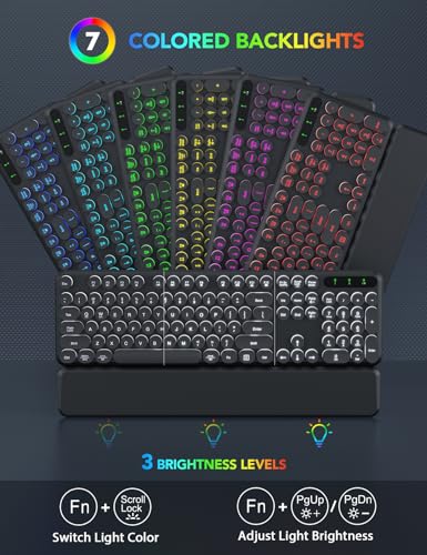 Trueque Wireless Keyboard And Mouse Backlit thumb #1