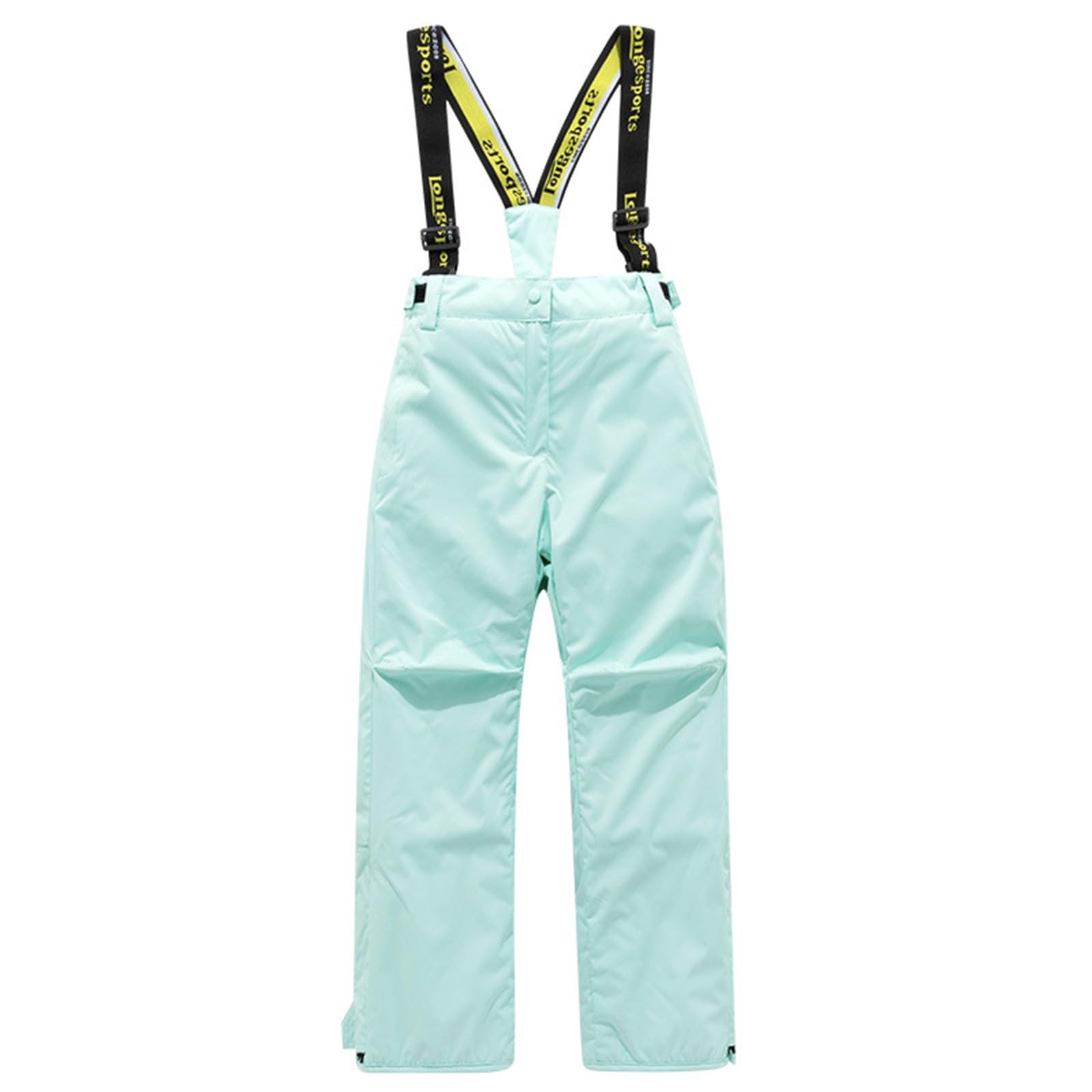 Schneehose Skihose Kinder Warme Dicke Snowboardhose mit Einstellbar Hosenträgern Wanderhose für Jungen Mädchen Wasserdicht Winddicht Softshellhose Outdoorhose Winter Trekkinghose für Skiurlaub