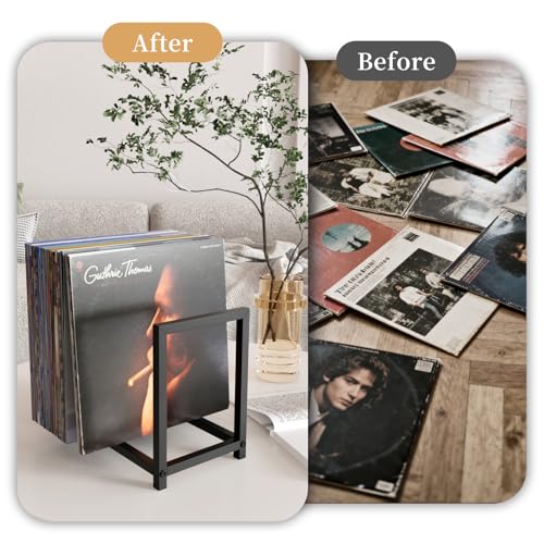 Rangement de disques vinyles compact pour optimiser vos étagères - 7