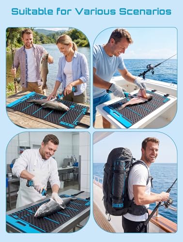 Seesii Fish Fillet Mat with 25" Integrated Ruler - image 7