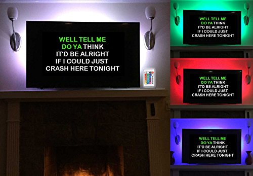 Tira de luces LED RGB USB para TV NYC Acoustics miniatura 1