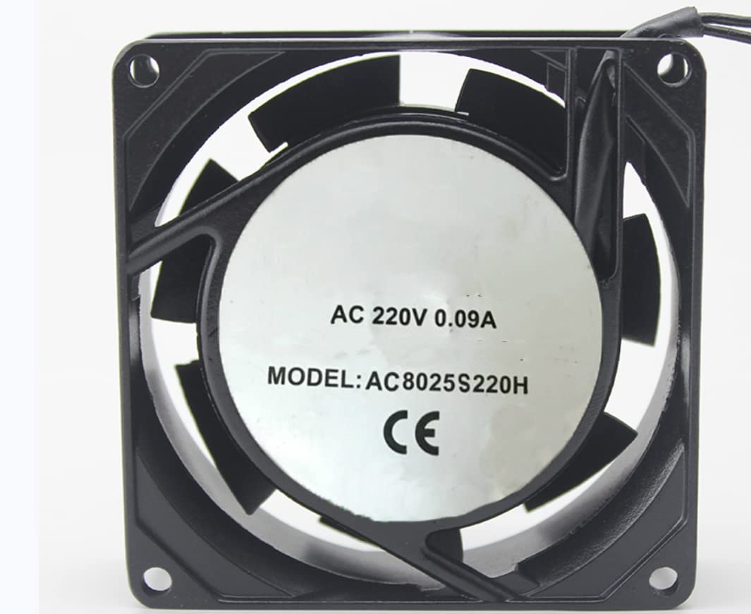 CZVJUKBYP 220V 0.09A 8025 Cooling Fan 80X80X25mm