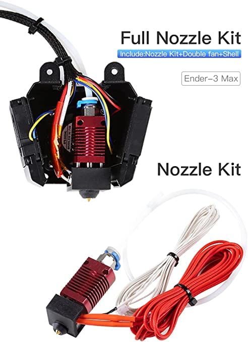 Image of Creality Ender 3 Max Full Hotend Kit, Hotend Assembly for Ender 3 Max 3D Printer