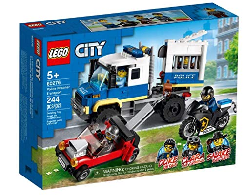 Image of LEGO City Police Prisoner Transport 60276 Building Kit (244 Pcs),Multicolor