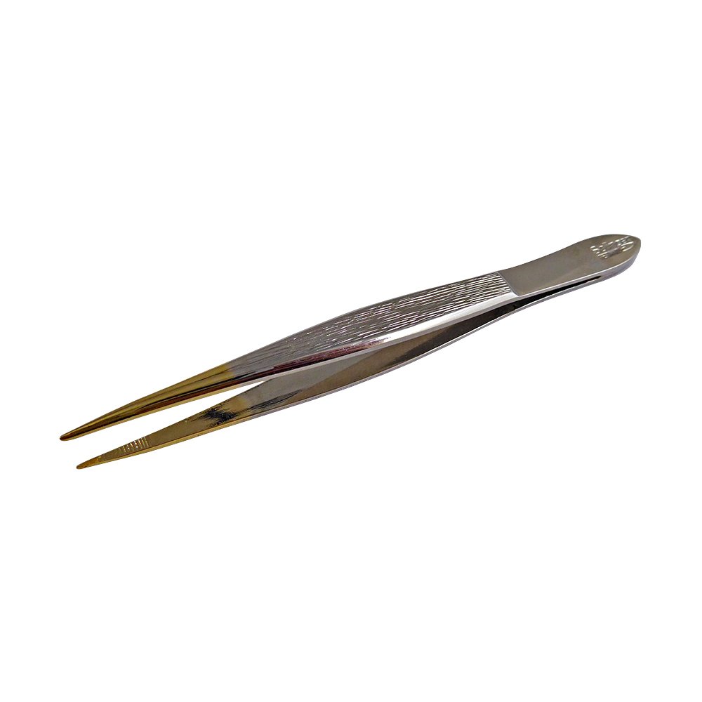 EKS SolingenTweezer Gold Tip Nickel Plated EK 1-10 NSG