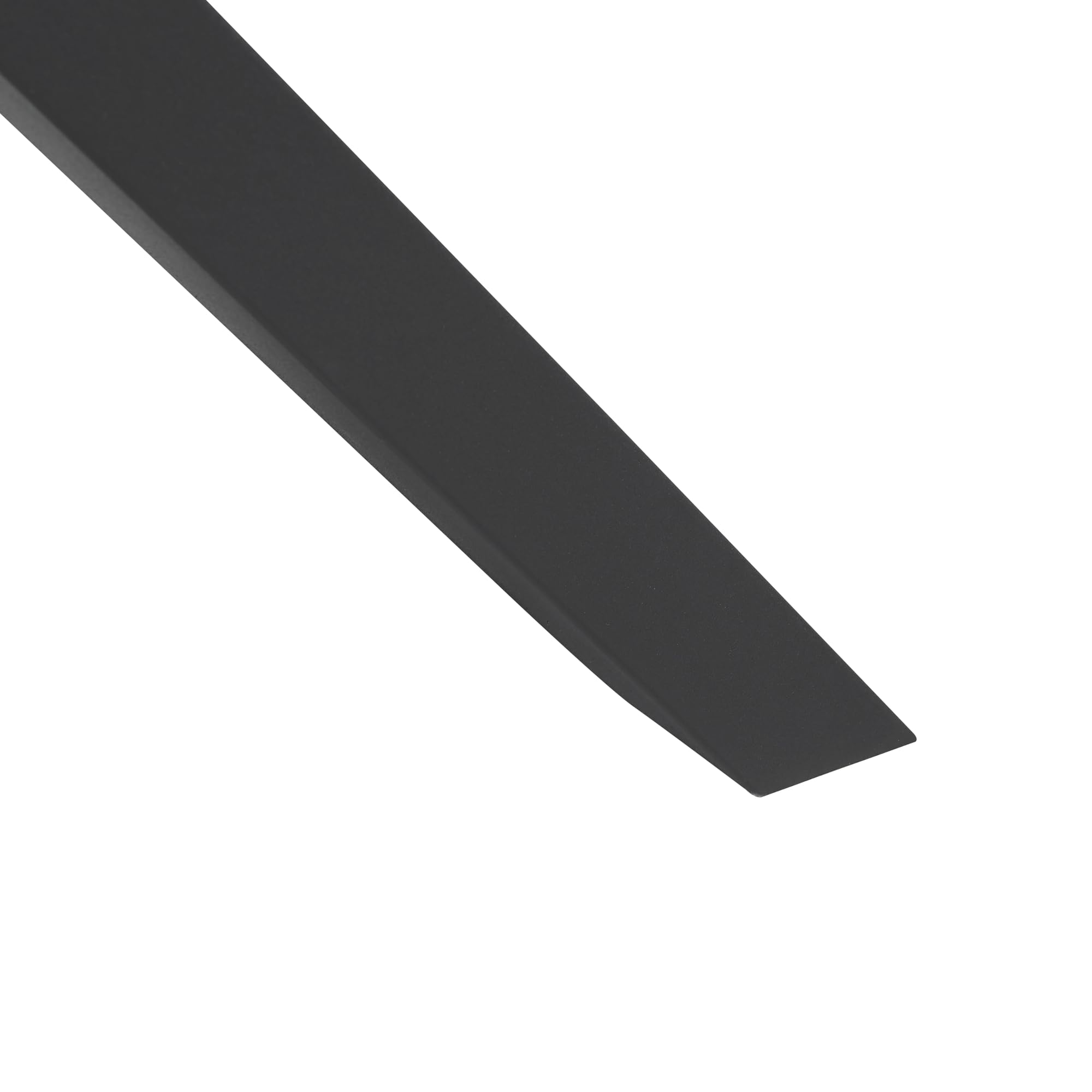 [en.casa] Set di 2 Gambe in Acciaio Nero Per Mobili 'Fai da Te' - Altezza 72 cm - Gambe a Forma di X per Tavoli Scrivanie Banconi