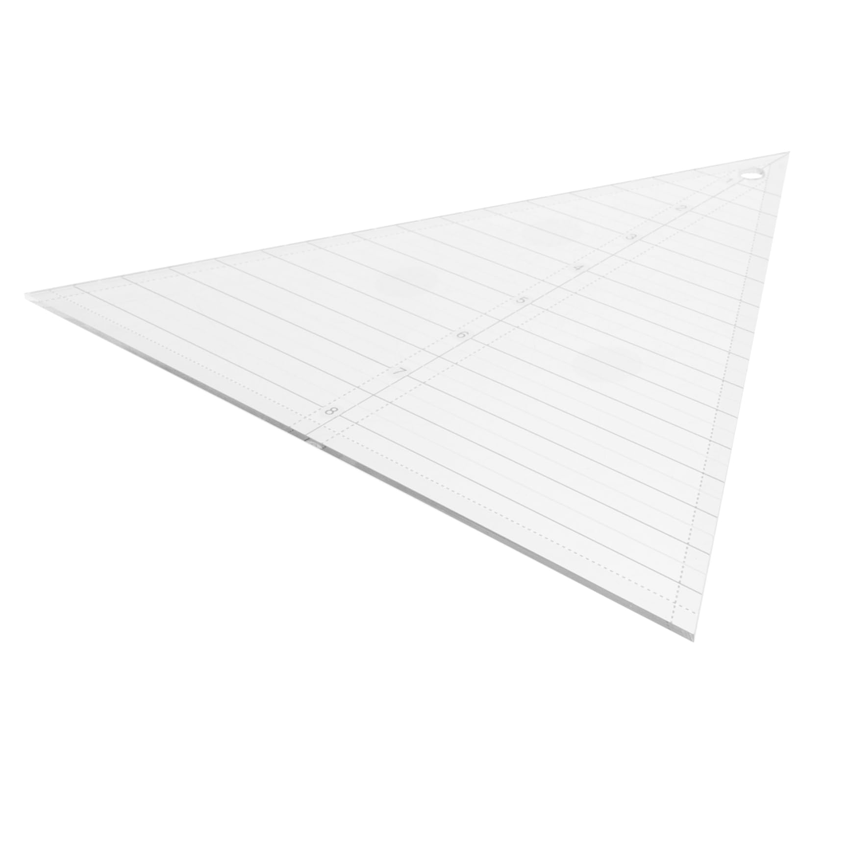Gadpiparty 3 Piezas plantilla de regla de acolchado pequeño forma geométrico regla de corte tela y plantillas de quilters Achas de de acolchado Herramientas de o Acrílico