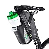 ROCKBROS(ロックブロス)サドルバッグ 自転車 ボトルホルダー 防水 反射材付き 1L 取り付け簡単 サイクリング ロードバイク MTB クロスバイク