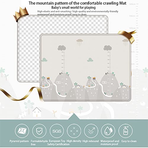 Babyspatmat,Waterdichte wasbare antislip spatmat - Draagbaar speelkleed Baby-eetkamerstoel Beschermend kussen Odavom - Afbeelding 5