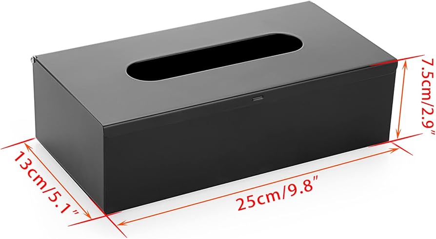 Amazon.com: Sumnacon Rectangular Tissue Box Cover - Stylish