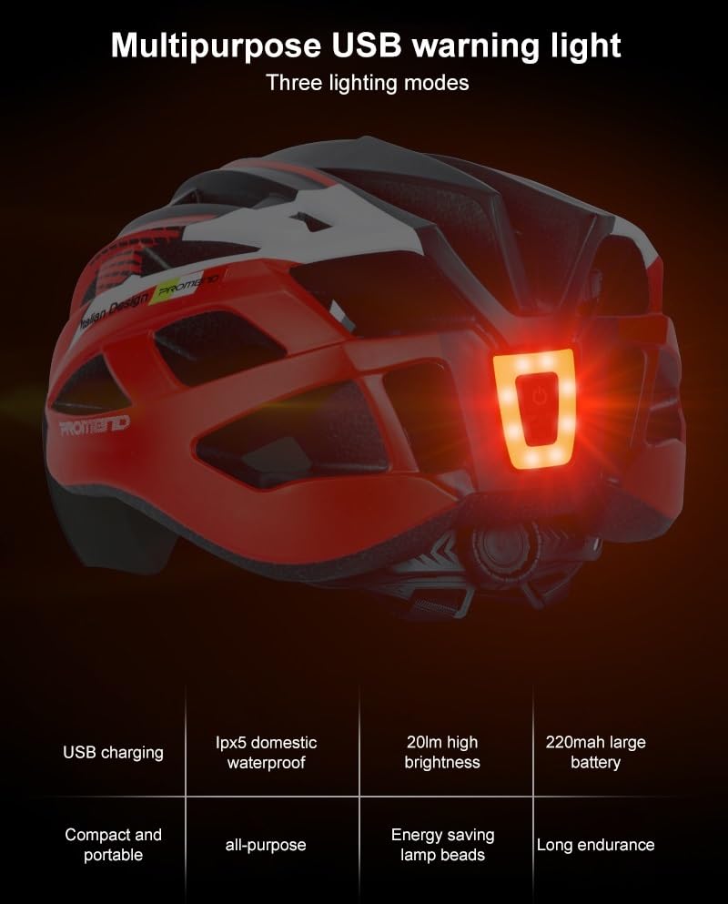 Feu arrière de vélo de route pour ne plus rouler invisible la nuit - 4
