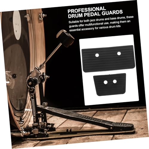 Guardas antideslizantes para pedal de tambor 2 piezas miniatura 7