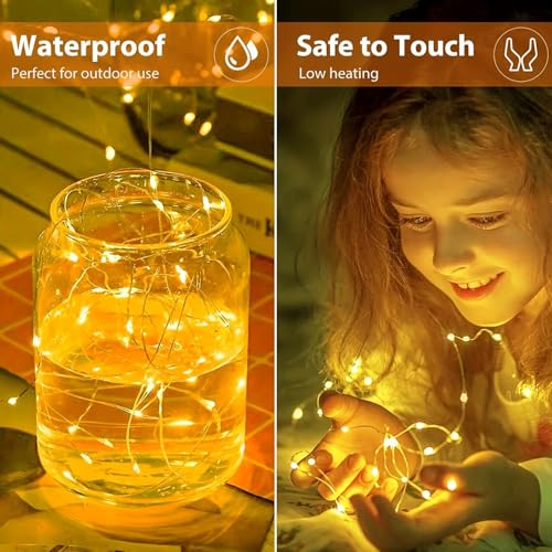 Image of Party Propz Waterfall Curtain Lights for Decoration - 10ft X 10ft USB Operated, Remote Controlled, Led Lights for Home Decoration, Warm Led Curtain Lights for Home Decorations