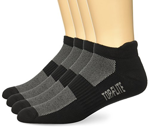 Top Flite Men's Sport Tab Low Cut Half Cushion Socks 2 Pack