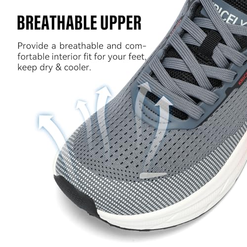 Men's Wide Toe Box Running Shoes | Trail Running Shoes for Cross Trainer Trail Running4