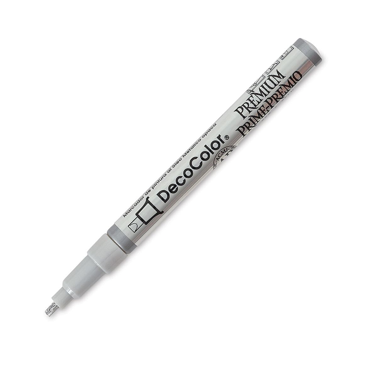 DecoColor Premium Leafing Tip Marker Silver