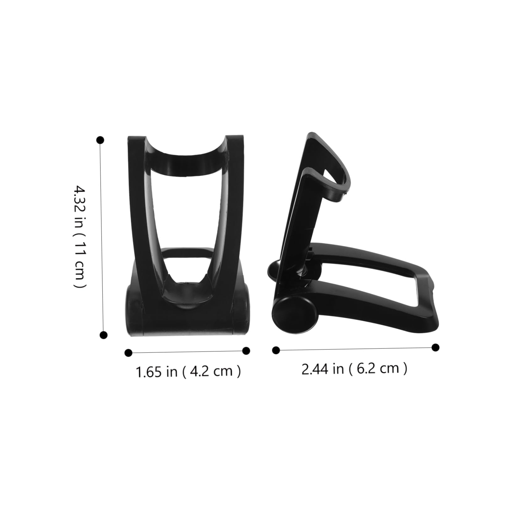 4 Pezzi Rasoio Inossidabile Organizer e Stabile per Personale Casa Compatibile con Vari Rasoio Design Chic e Routine Toelettatura