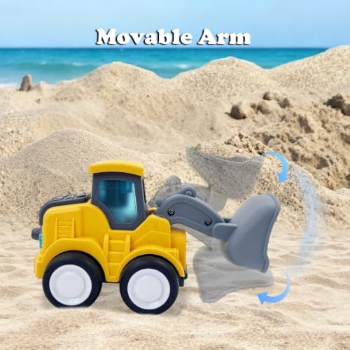 Kitzomi Construction Truck Bulldozer Car Toy for 2-6 Year Old Boys Girls by Kitzomi - Used condition - Image 6