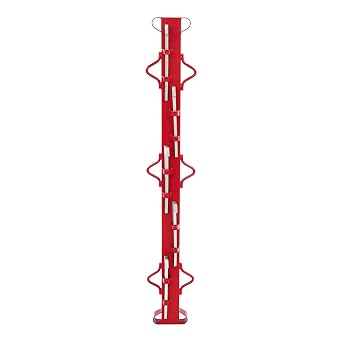 Fence Stretcher Bar, 4ft with 5 Wedges Woven Wire Fence Stretcher Bar for Mesh Fencing, Woven Wire Fence Stretcher Tool for Farm, Ranch, and Construction