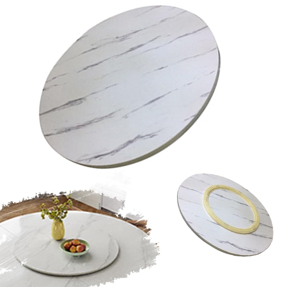 Plaque De Service Rotatif En Bois Rond Lazy Susan Plateau Tournant 50-100cm