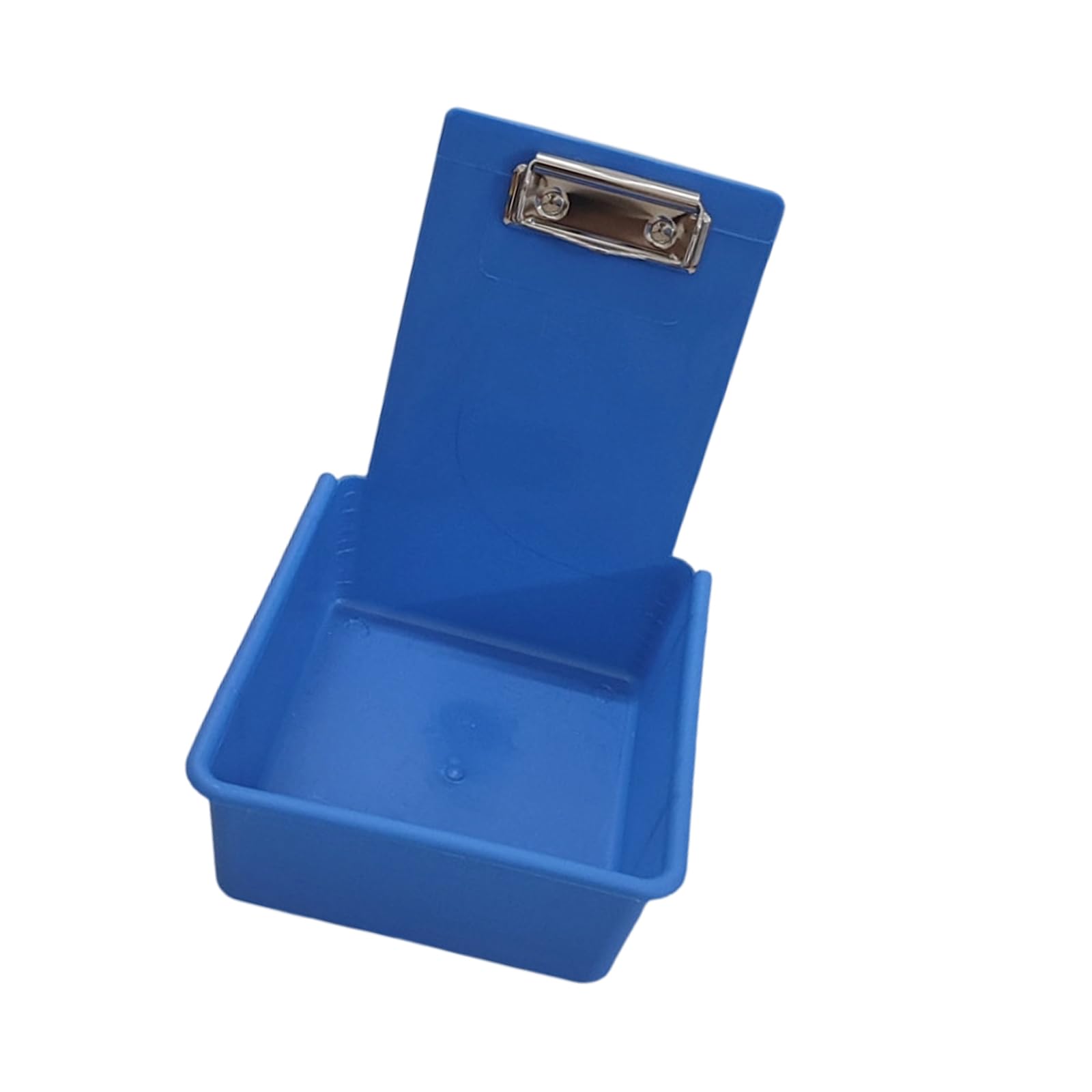 Kalttoy Blue Dentals Working Lab Pan Dentals Transport Case With Clip Work Tray For Denture And Model Storage Black Abs Dusts Pan Clip On