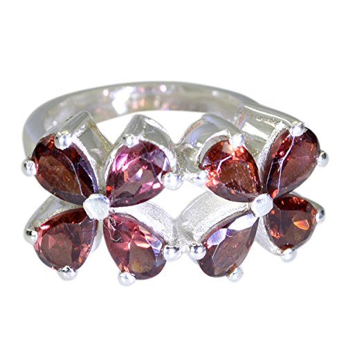 Bague grenat véritable en argent pour sublimer vos soirées et cocktails