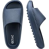 GETAC Sandalias de Mujer Sandalias Hombre, PLATAFORMA 4 cm Chanclas mujer Unisex Suela Gruesa Impermeable EVA Cómodas....