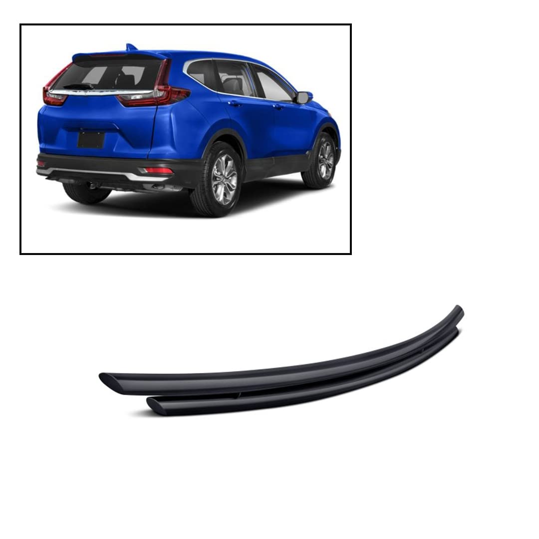 Black Horse Rear Bumper Guard Double Layer Black Compatible with 2017-2025 Honda CR-V-CRDL-HOH602B