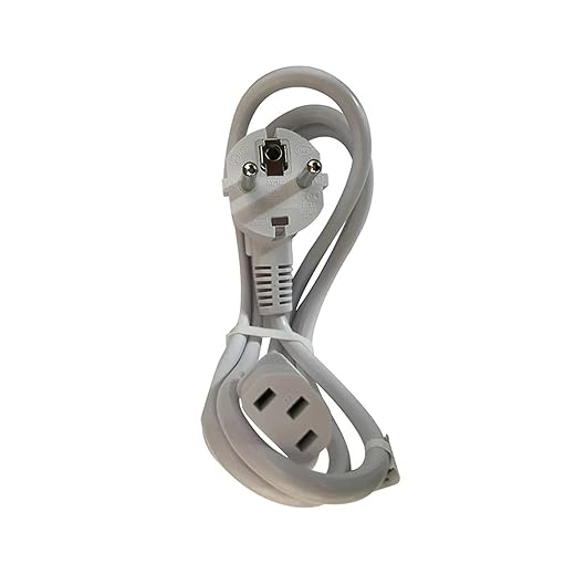 accessories/part of vacuum cleaner. Compatible For Roidmi EVE Plus Smart vacuum Cleaner Charging Cable，European Plug Power Cord. Vacuum Cleaner Accessories