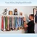 3ft- Medal Awards Rack Ultimate Medal Hanger Display and Trophy Shelf - Multi-Sport Trophy and Medal Holder for Medal Display, Plaques, Pictures, Trophies and More. Solid Wood - Large 36