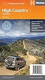  Strassenkarte The High Country Victoria: Waterproof