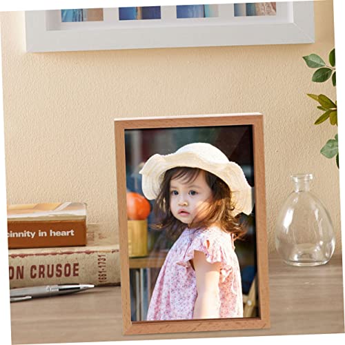 OKUMEYR Piggy Bank Wooden Decor Decor Picture Frames Money Saving Box Adults Money Bank Coin Change Container Versatile Piggy Bank Money Jars for Saving for Adults Savings Box - Thumbnail 3