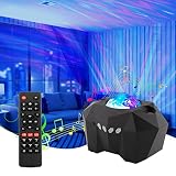 Aurora Lights Galaxy Projector, Star Projector Galaxy Light with Hi-Fi Bluetooth Speaker and Remote,