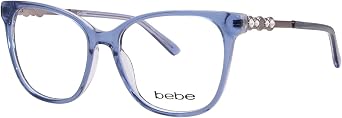 bebe Eyeglasses BB 5227 400 Blue Crystal