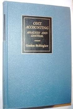 Hardcover Cost Accounting: Analysis and Control Book